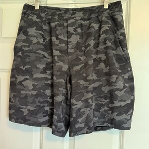 lululemon athletica Black Camo Men's Athletic Shorts